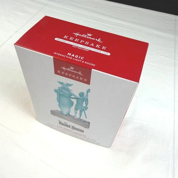 Hallmark Keepsake Disney Haunted Mansion Opera Singers Blue MAGIC New in Box - Picture 2 of 6